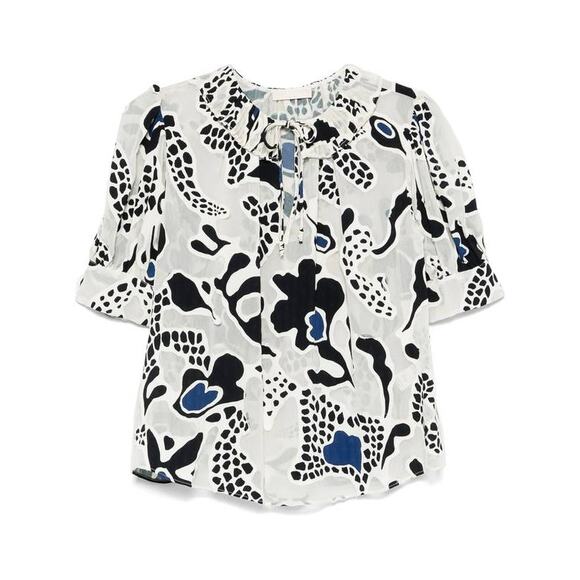 Ulla Johnson Marcella Top in Porcelain 2 - Picture 5 of 5